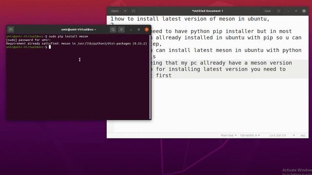 How to Install latest version of Meson 0.61.0 in Ubuntu Linux смотреть онлайн