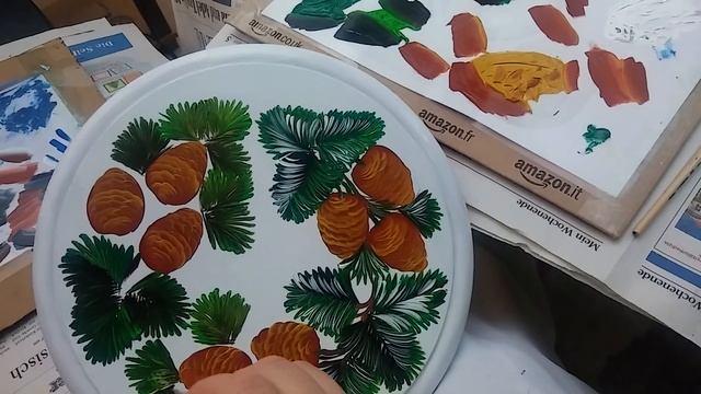 Узор сосновые шишки и хвоя смотреть онлайн