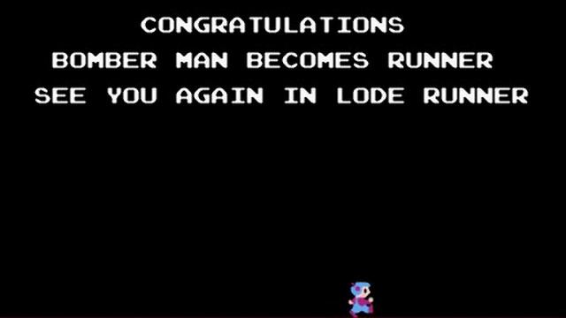 BomberMan becomes LodeRunner смотреть онлайн