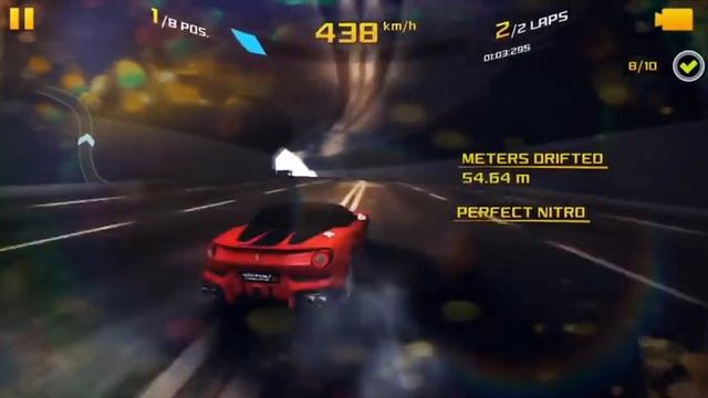 Asphalt 8 Ferrari F60 America R&D Test 22,23,24 Lab 3 смотреть онлайн
