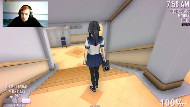 Охота на электрика Yandere Simulator / Яндере Симулятор обновление от 30 марта 2022 смотреть онлайн