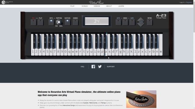 A Tender Feeling - Sword Art Online - Virtual piano смотреть онлайн