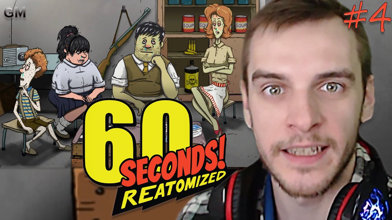 60 Seconds Reatomized Скелеты #4 (прохождение 60 Секунд Реатомизированный) смотреть онлайн