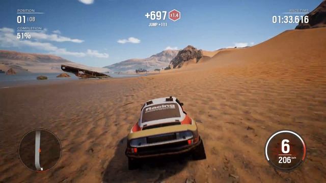 Gravel - Porsche 959 Rallye - Car Show Speed Jump Test - 1440p 60fps . смотреть онлайн