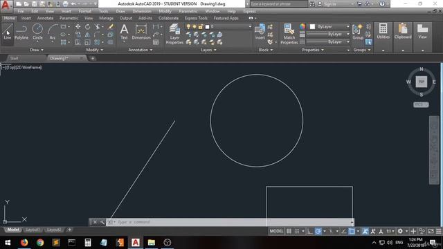 AutoCAD 2019 - Setup The Software For 2D Drafting (Lesson 2) HD смотреть онлайн