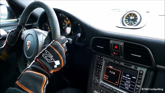 620 HP Porsche 997 GT2 Take off on Track ! смотреть онлайн