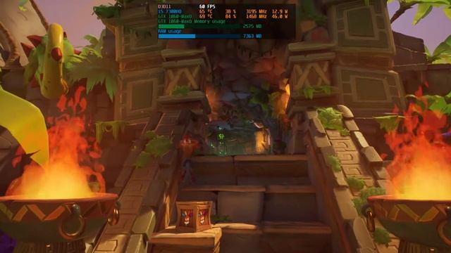 Crash Bandicoot 4: It’s About Time i5-7300hq + gtx 1060 maxq DELL 7577\Max settings смотреть онлайн