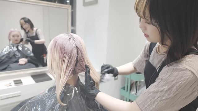 【ホワイトピンク】絶対に失敗しないピンク系カラーの方法[ハイトーンカラー][mizukiカラー][メテオカラー]