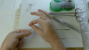 Базовые хирургические навыки. Способы формирования хирургических узлов. Часть 1/2