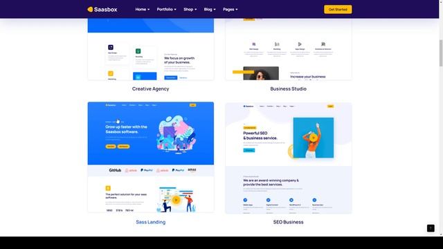 Saasbox - React Template for Saas and Agency agency React Minimal смотреть онлайн