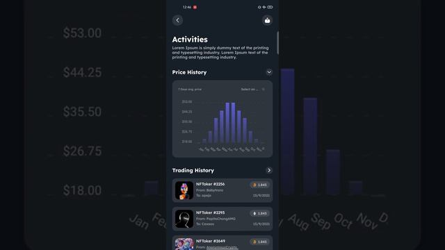 Ready NFT - #NFT Marketplace Mobile App #ReactNative #Template смотреть онлайн