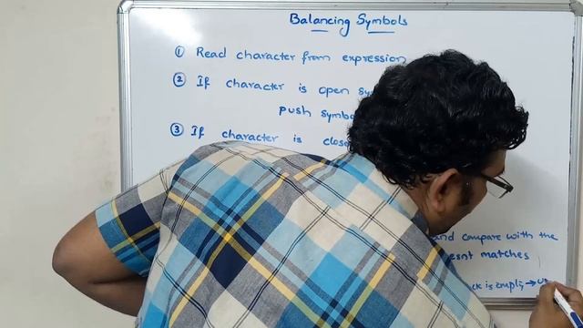 STACK APPLICATION : BALANCING SYMBOLS - DATA STRUCTURES смотреть онлайн