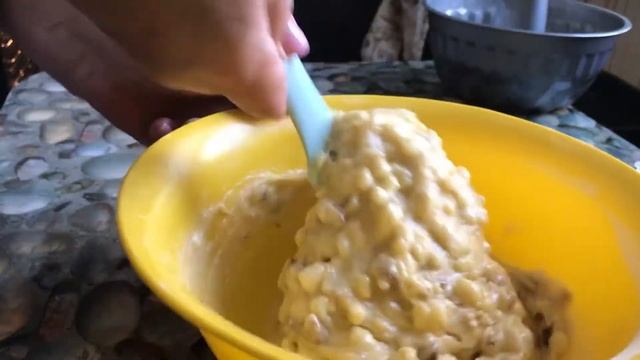 БАНАНОВЫЙ КЕКС С ОРЕХАМИ ! смотреть онлайн