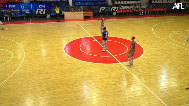 Первая лига AFL на призы ПМФК "Сибиряк", Кольцово - Континент смотреть онлайн