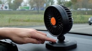 Автомобильный вентилятор 12В питание от юсб 4000 об/мин / Вентилятор на рабочий стол