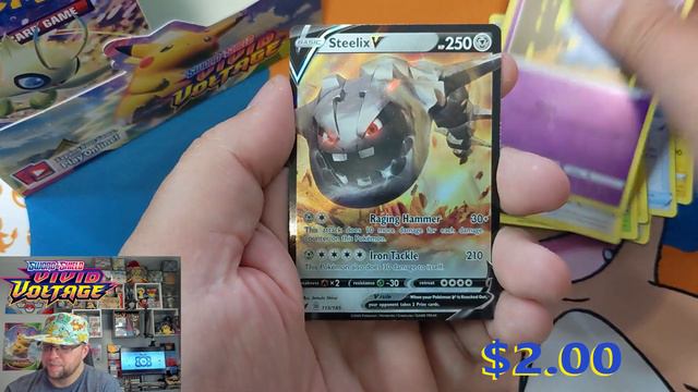 $500+ worth of cards in The Best Vivid Voltage Booster Box ive ever opened, or seen opened! смотреть онлайн