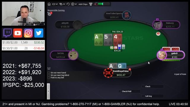 Suited Connector Rivers Full-House | Poker Vlog #691 смотреть онлайн