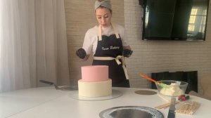 Торт с фальш ярусом. Каркасный торт