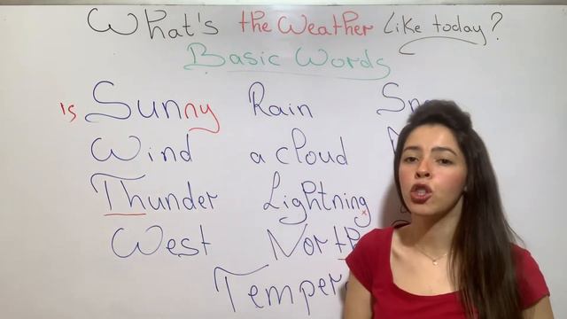 WEATHER VOCABULARY التحدث عن الطقس بالإنجليزية смотреть онлайн