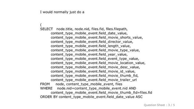 MySQL : MySql SELECT union for different columns? смотреть онлайн
