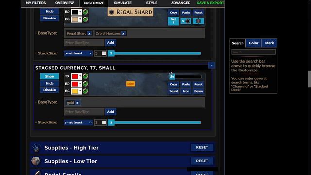 Path of Exile 3.20 - Ruthless with Gold - Gold Drop Without Sound - Filter Setup смотреть онлайн