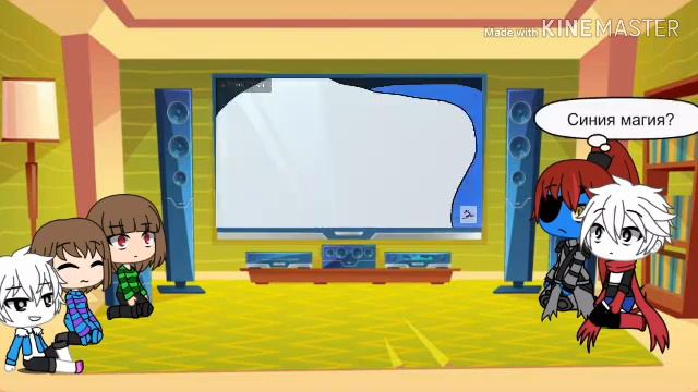 Реакция undertale на битву Санс vs Джевил/gacha life/ смотреть онлайн