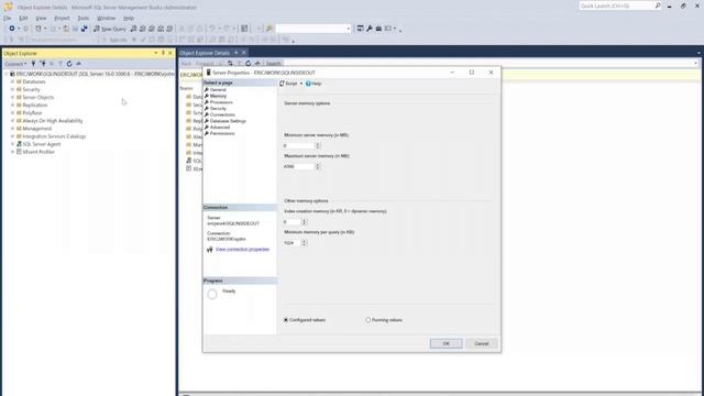 SQL Server 2022 : Memory Management смотреть онлайн