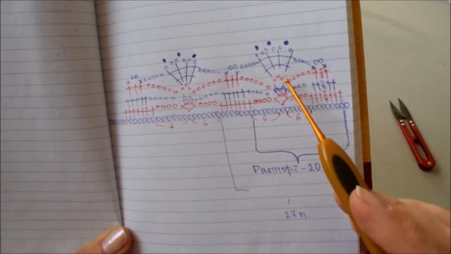 МК.ОРИГИНАЛЬНАЯ обвязка края крючком... смотреть онлайн