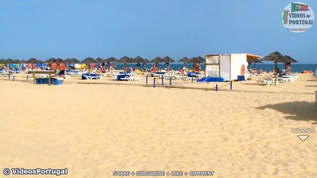 PRAIA DA ILHA DE TAVIRA ALGARVE - Portugal travel tour смотреть онлайн