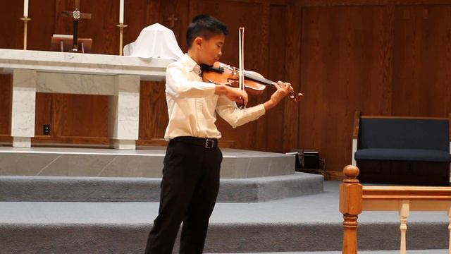 Daniel 2019 Fall Violin Recital