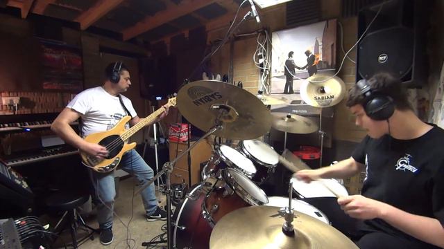 Metallica - Enter Sandman Rad&Dad cover Gretsch Catalina Maple-rehearsal смотреть онлайн