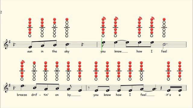 How to play Feeling Good on Alto Saxophone | Sheet Music with Tab смотреть онлайн