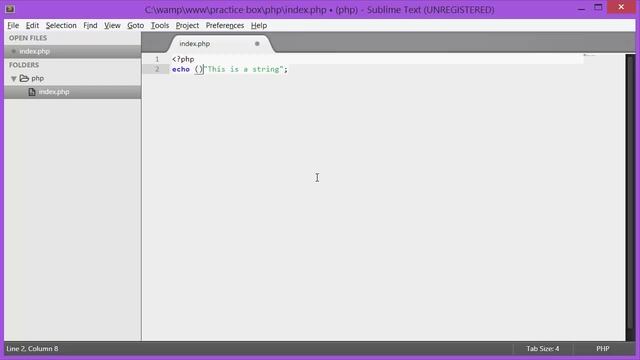 Beginning PHP 12 datatypes and typecasting Part 1 смотреть онлайн