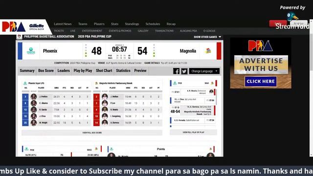 PBA Live Score Magnolia Hotshots Vs Phoenix November 14 2020 Quarter Finals смотреть онлайн