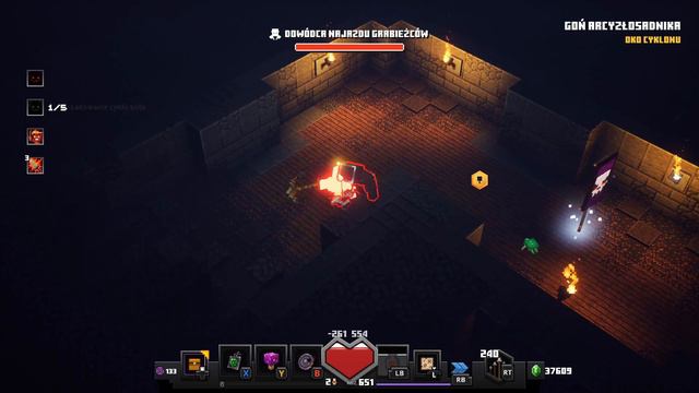 OKO STRAŻNIKA jest BEZNADZIEJNE [Minecraft Dungeons][Hidden Depths] смотреть онлайн