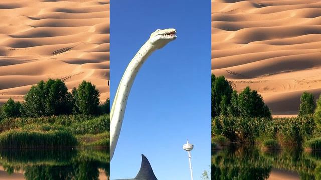 Туркменистан.Turkmenistan.Аваза. Парк Динозавров!