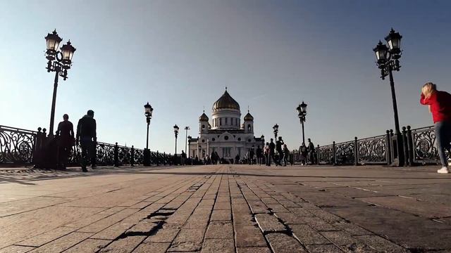 КРАСИВОЕ ВИДЕО. МОСКВА. ТАЙМЛАПС смотреть онлайн