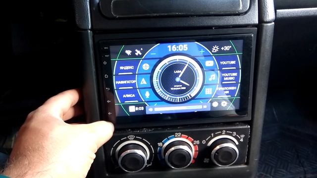 Народная 2din автомагнитола на Android Podofo