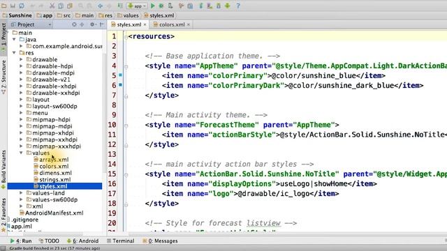 Action Bar - Developing Android Apps смотреть онлайн