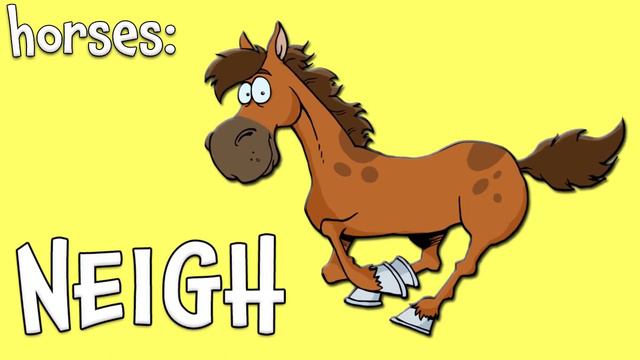 These Are the Sounds of Animals | Educational Song for Toddlers | Kids Learning Videos смотреть онлайн