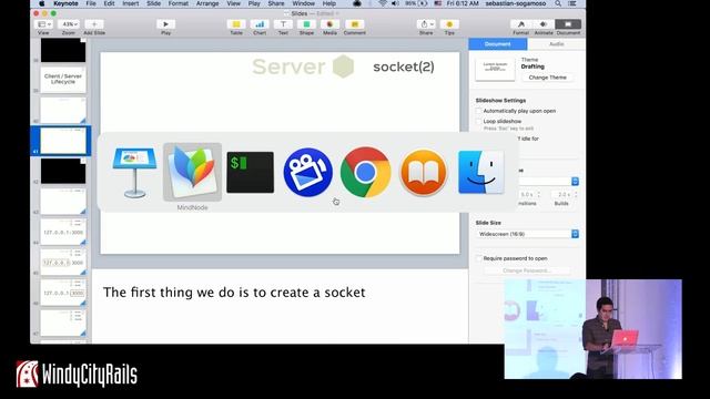 TCP Sockets Programming in Ruby - Sebastian Sogamoso, Cookpad, Inc - WindyCityRails 2016 смотреть онлайн