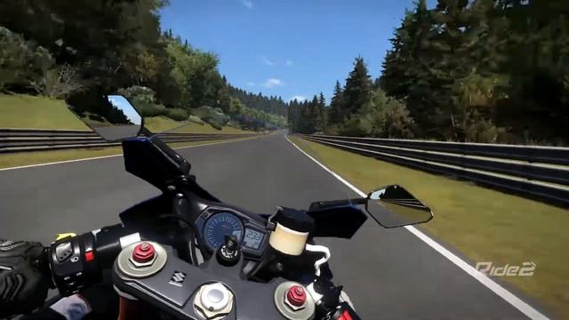 Suzuki GSX-R 1000 K5 - 7:37 @ Nurburgring / Nordschleiffe. Ride 2 Ps4