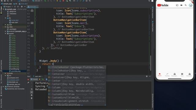 Flutter Speed code! Creating YouTube App UI смотреть онлайн