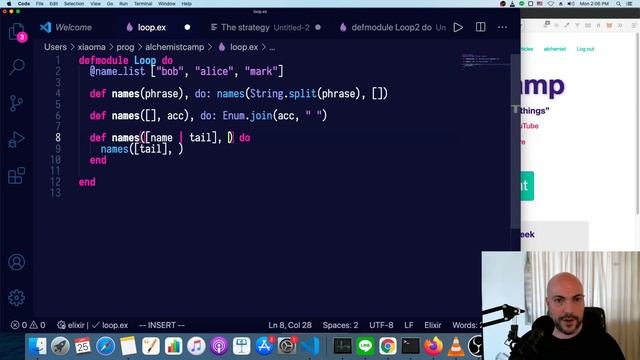 Conditional looping logic in Elixir смотреть онлайн