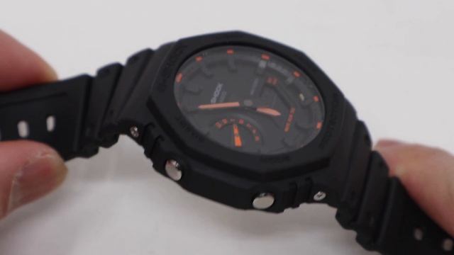 Unboxing G-Shock GA-2100 Neon Accent GA2100-1A4 смотреть онлайн