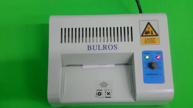 Пакетный ламинатор Bulros FGK-120 смотреть онлайн