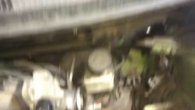 Снятие стартера на ДЭУ Матиз