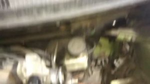 Снятие стартера на ДЭУ Матиз