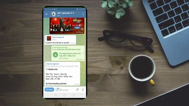 How To Make Thumbnail On Any Telegram File | Step By Step | Divyansh Mittal