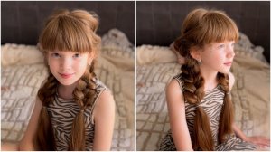 Как сделать красивую прическу девочке. Простые детские прически в домашних условиях.